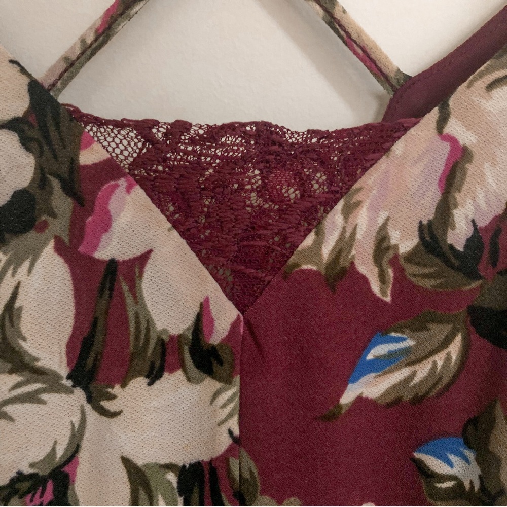 Xhilaration Floral Romper - Picture 9 of 10